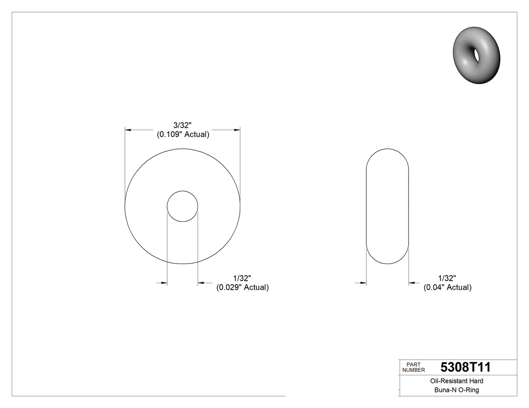 Technical drawing - 5308T11